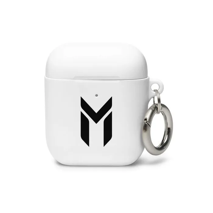 AIRPODS CASE, EMBLEM, WHITE