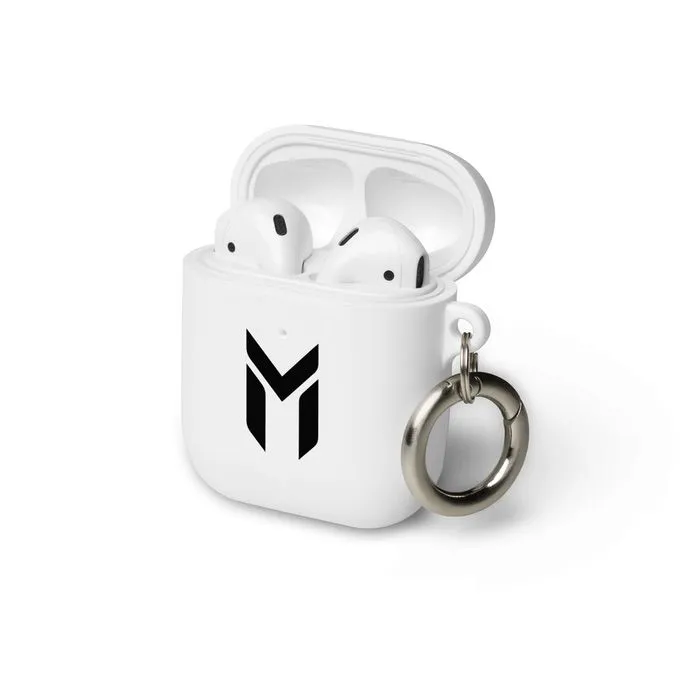 AIRPODS CASE, EMBLEM, WHITE