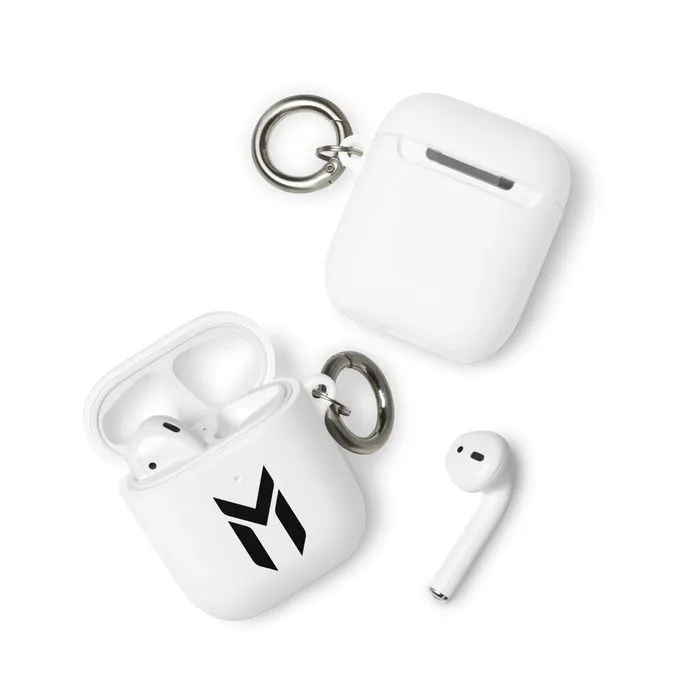 AIRPODS CASE, EMBLEM, WHITE