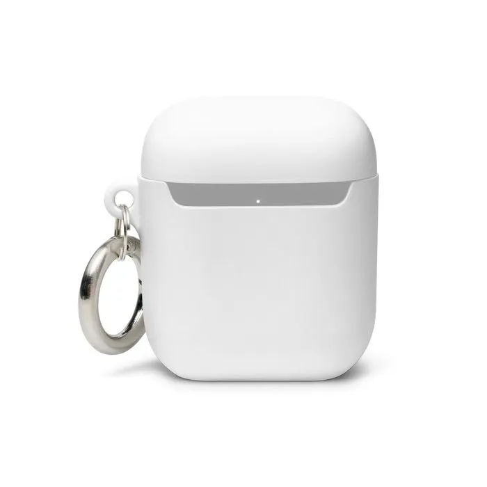 AIRPODS CASE, EMBLEM, WHITE