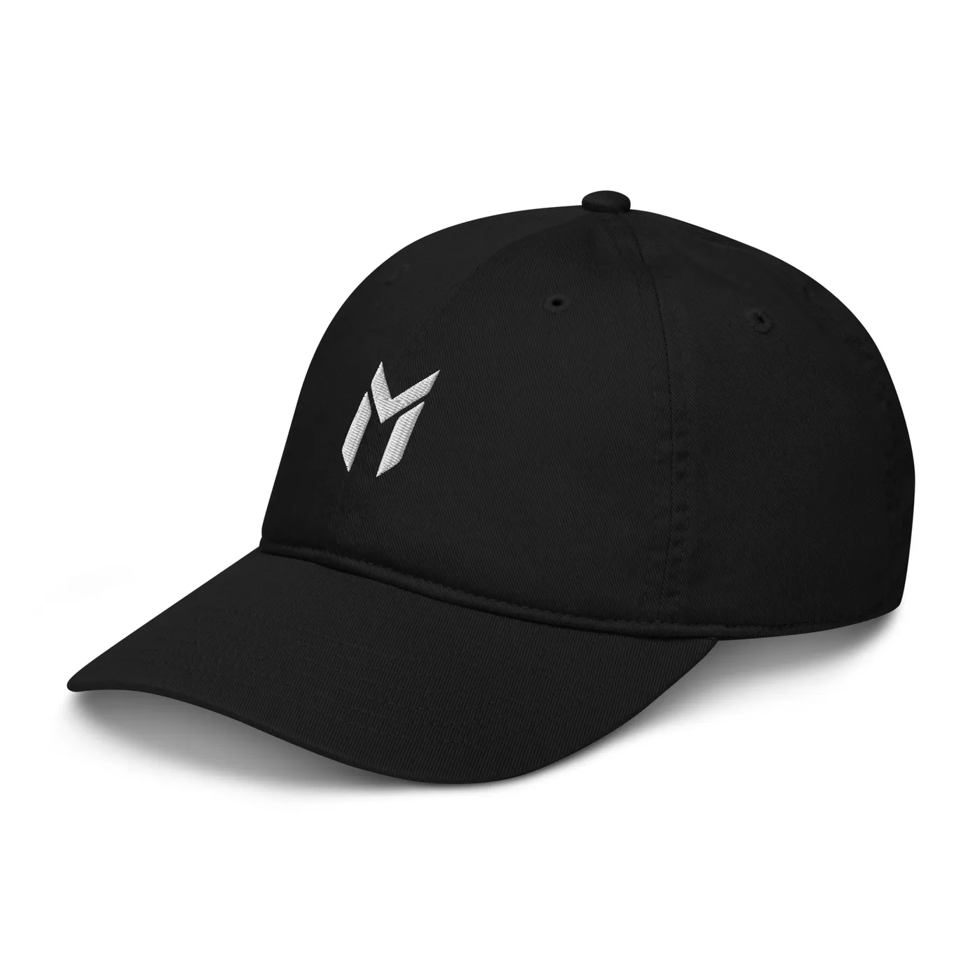 ORGANIC CAP, EMBLEM, BLACK