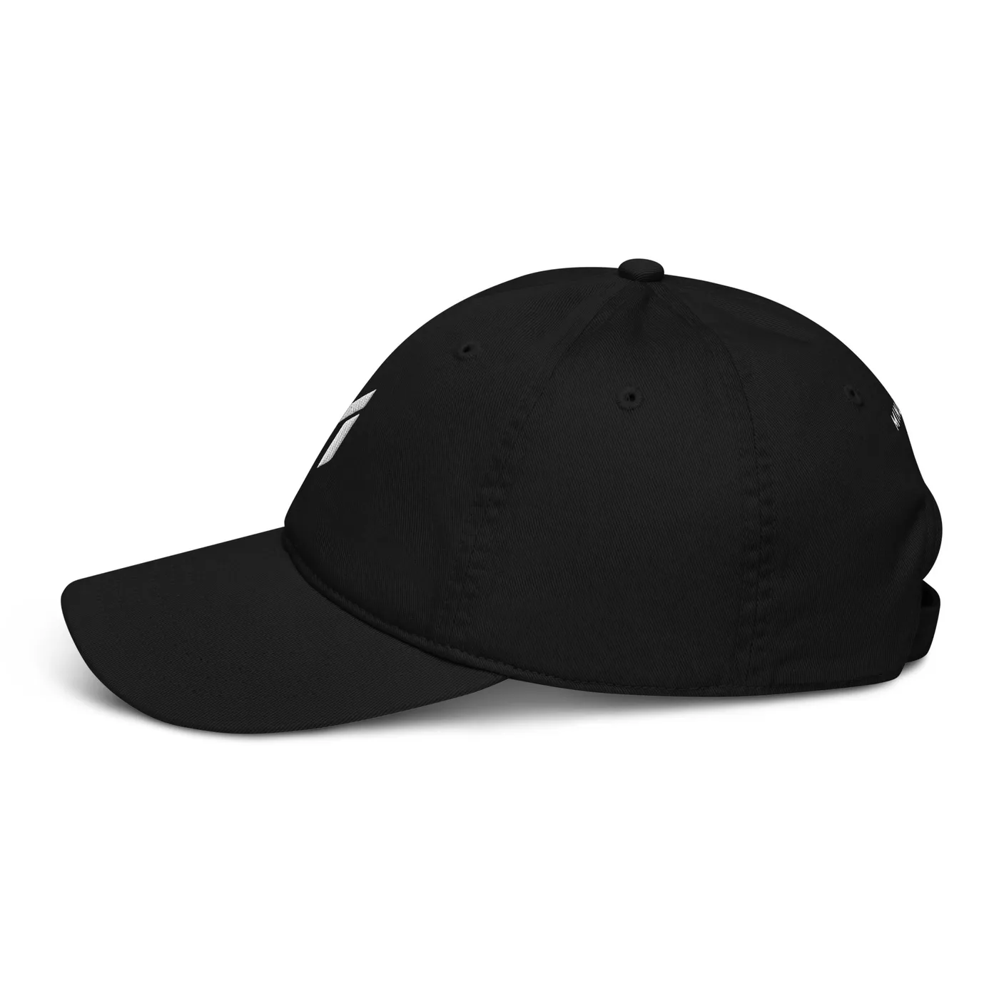 ORGANIC CAP, EMBLEM, BLACK