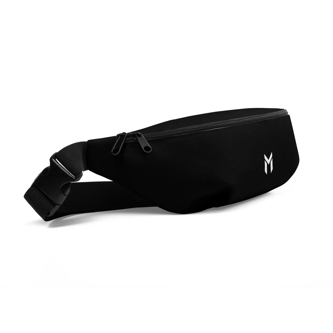 BELT BAG, EMBLEM, BLACK