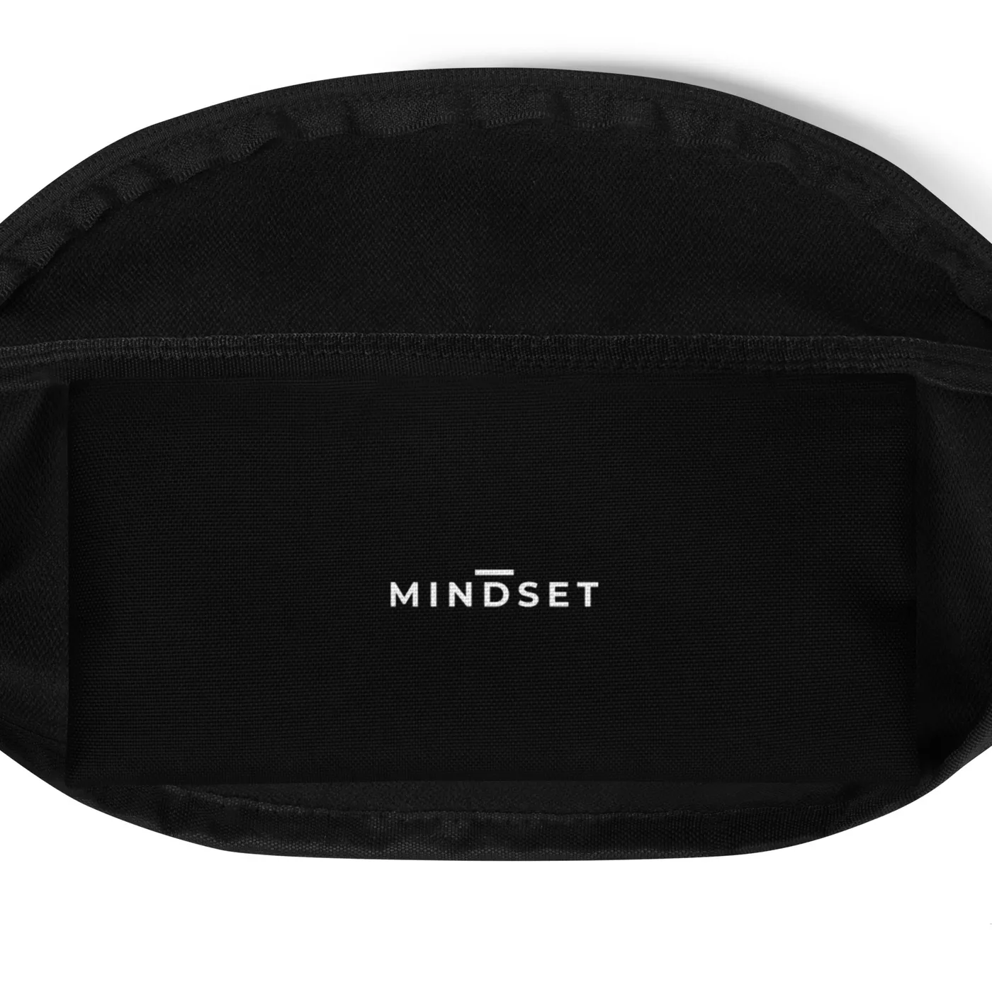 BELT BAG, EMBLEM, BLACK