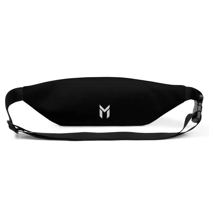 BELT BAG, EMBLEM, BLACK
