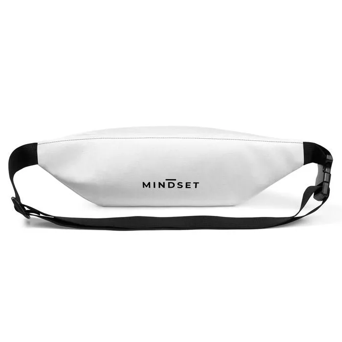 BELT BAG, EMBLEM, WHITE