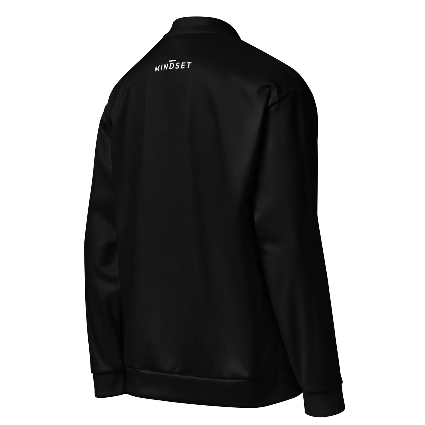 BOMBER JACKET, EMBLEM, BLACK