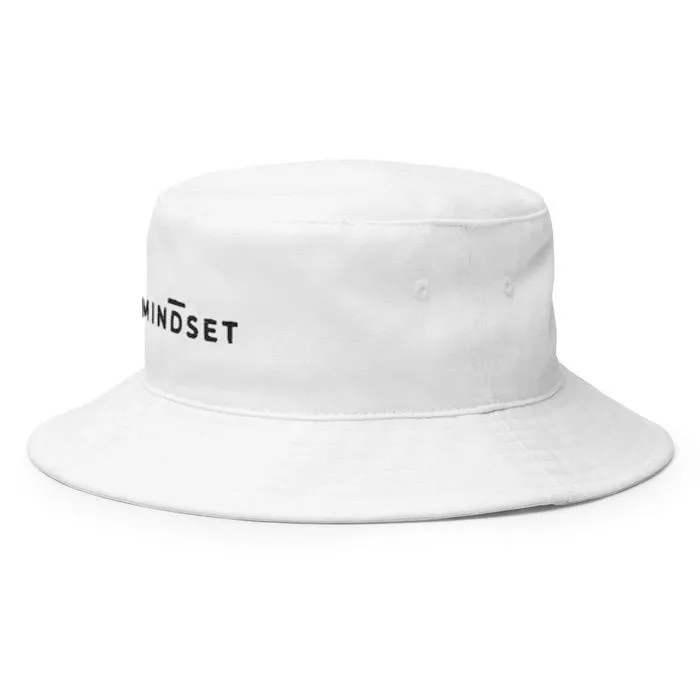 BUCKET HAT, MINDSET, WHITE