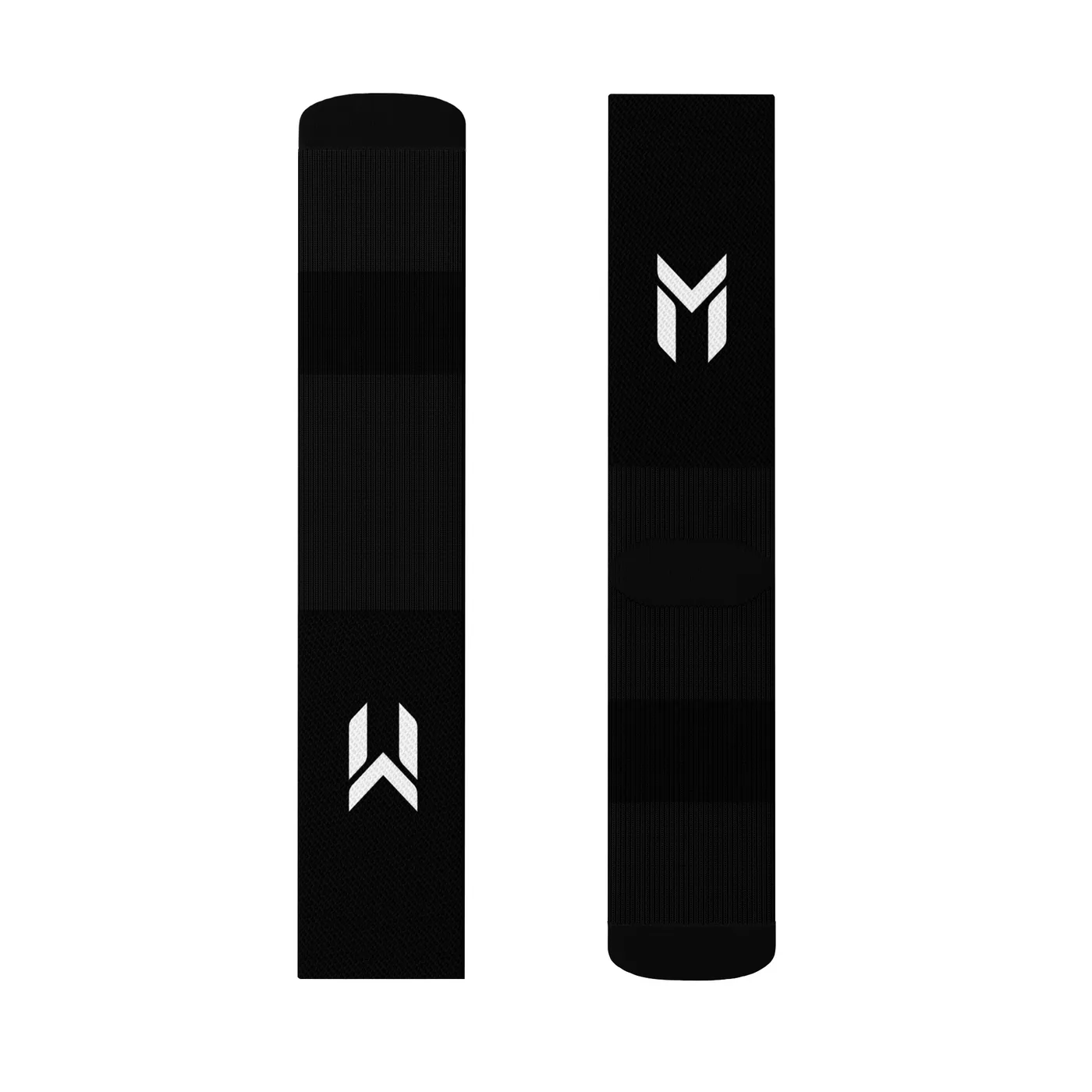 TRAINING SOCKS, EMBLEM, BLACK