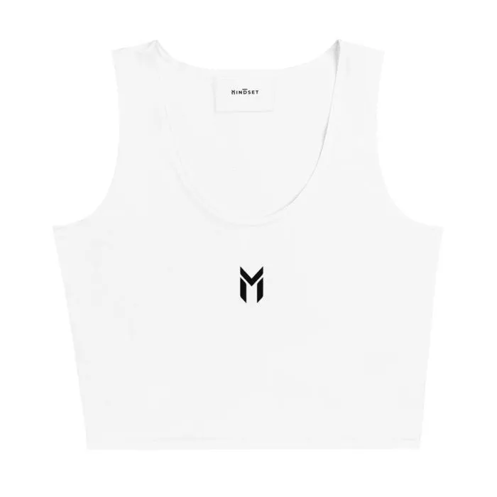 TRAINING CROP, EMBLEM, WHITE