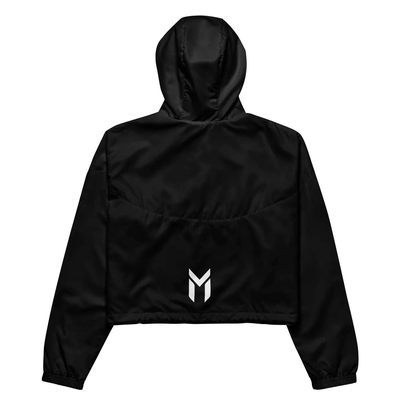 CROPPED WINDBREAKER, MINDSET, BLACK