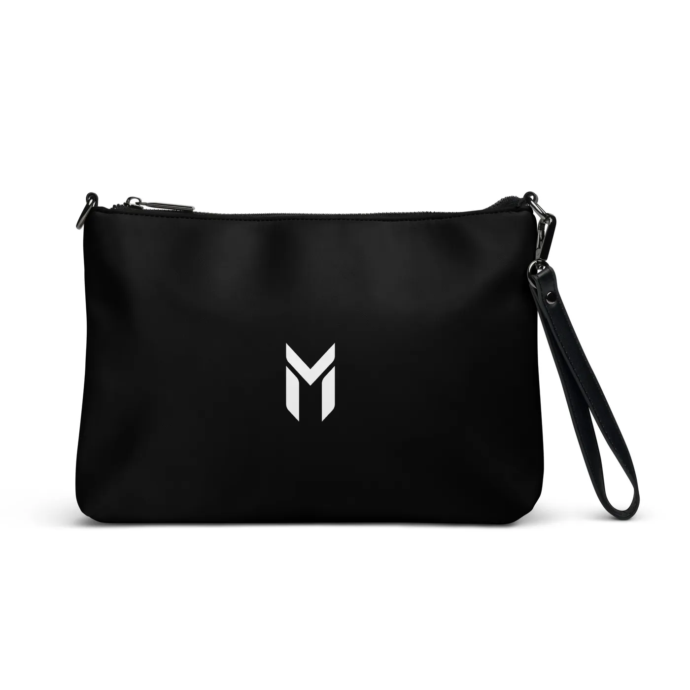 CROSSBODY BAG, EMBLEM, BLACK