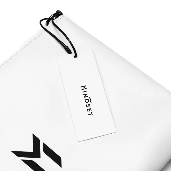 CROSSBODY BAG, EMBLEM, WHITE