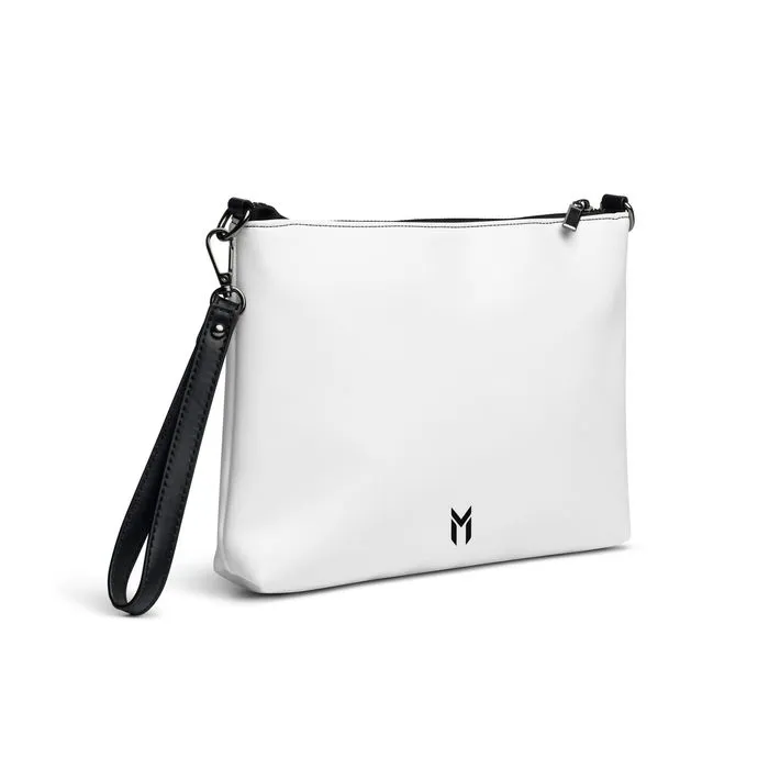 CROSSBODY BAG, MINDSET, WHITE
