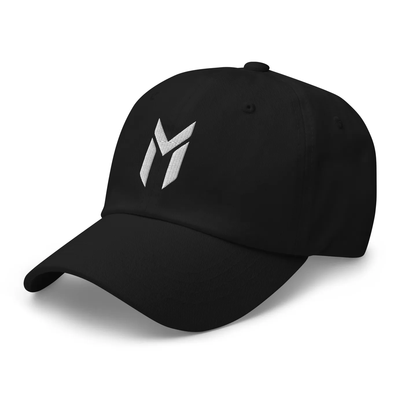 DAD CAP, EMBLEM, BLACK