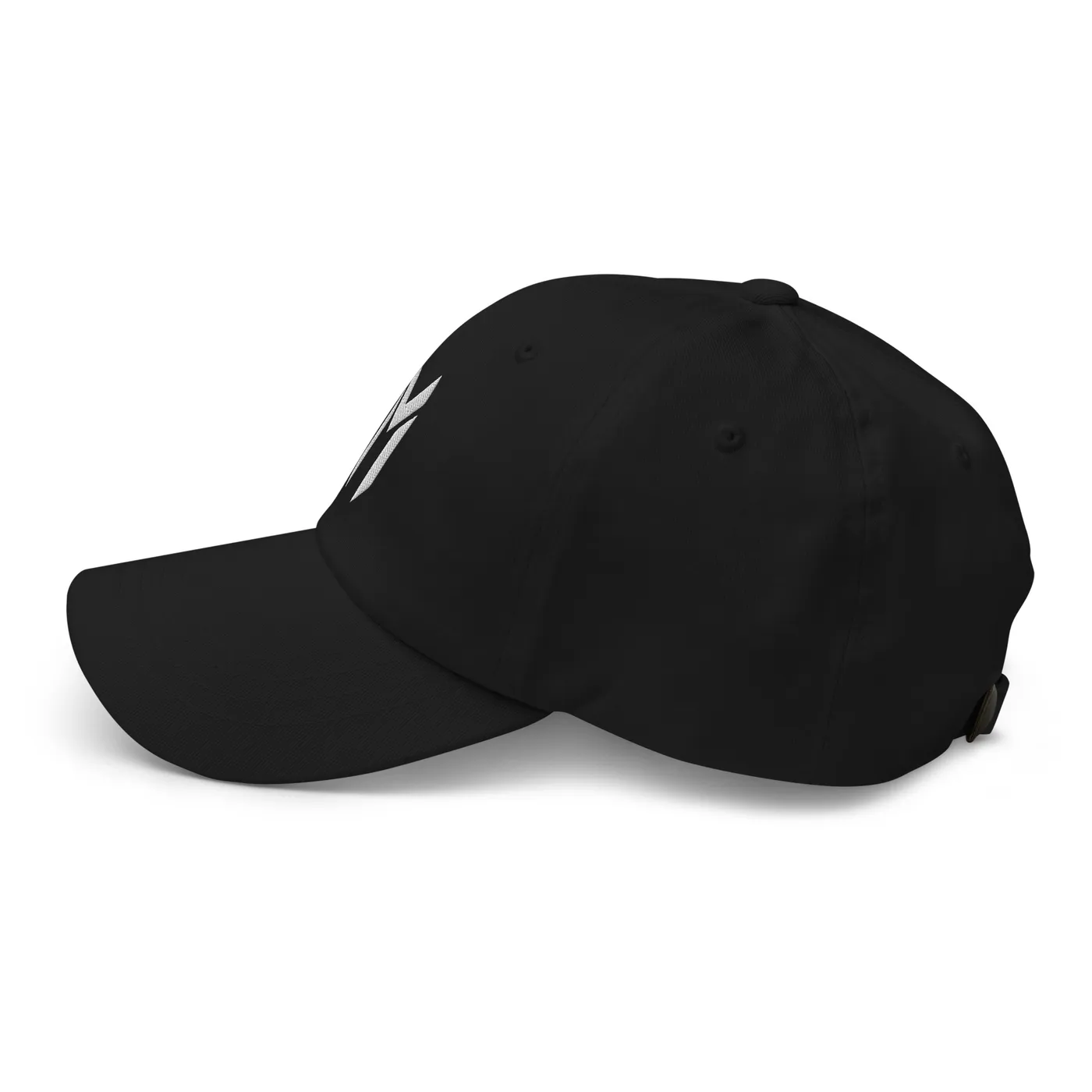 DAD CAP, EMBLEM, BLACK