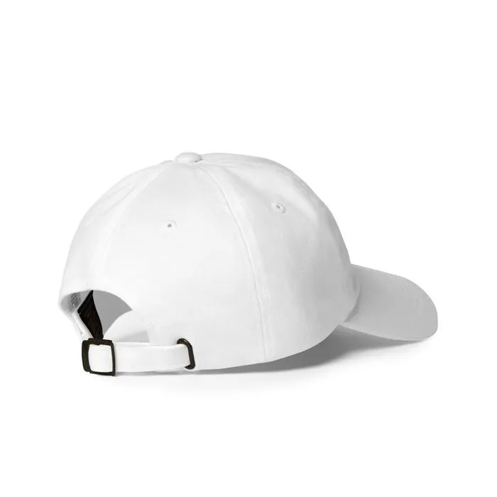 DAD CAP, EMBLEM, WHITE