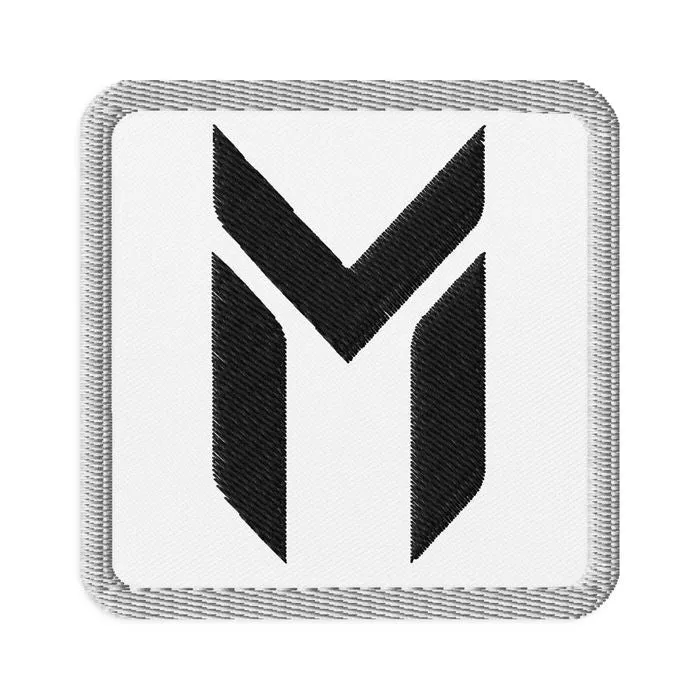 PATCHES, EMBLEM, WHITE