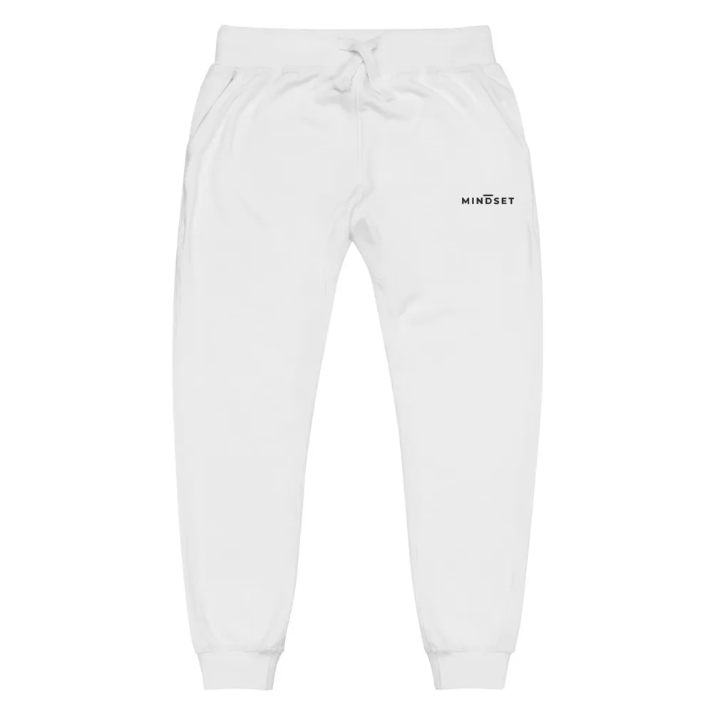 JOGGERS, MINDSET, WHITE