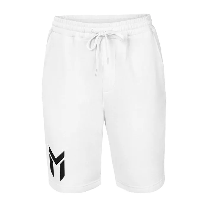 LOUNGE SHORTS, EMBLEM, WHITE