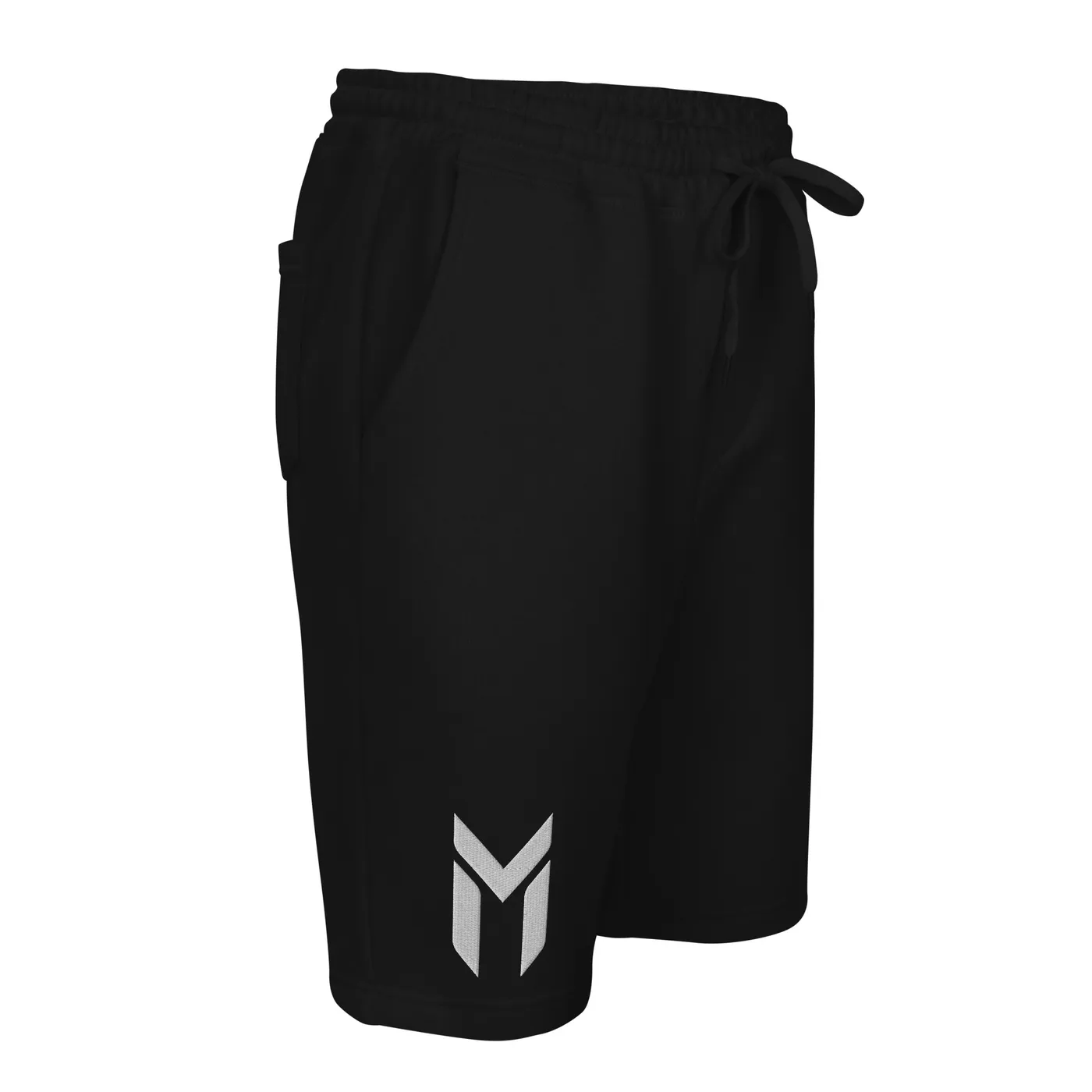 LOUNGE SHORTS, EMBLEM, BLACK