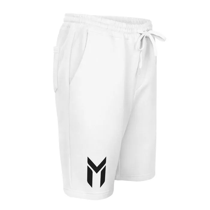 LOUNGE SHORTS, EMBLEM, WHITE