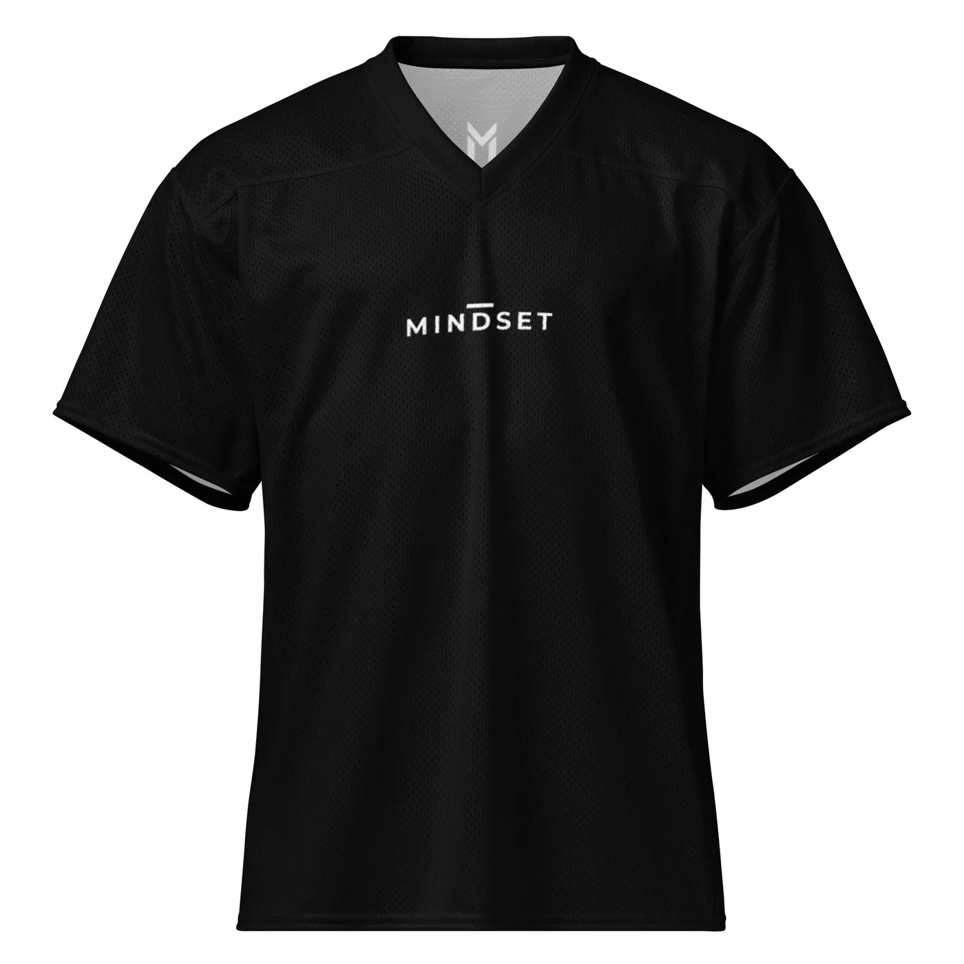 FOOTBALL JERSEY, MINDSET, BLACK