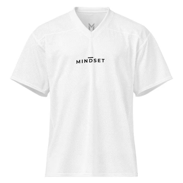 FOOTBALL JERSEY, MINDSET, WHITE