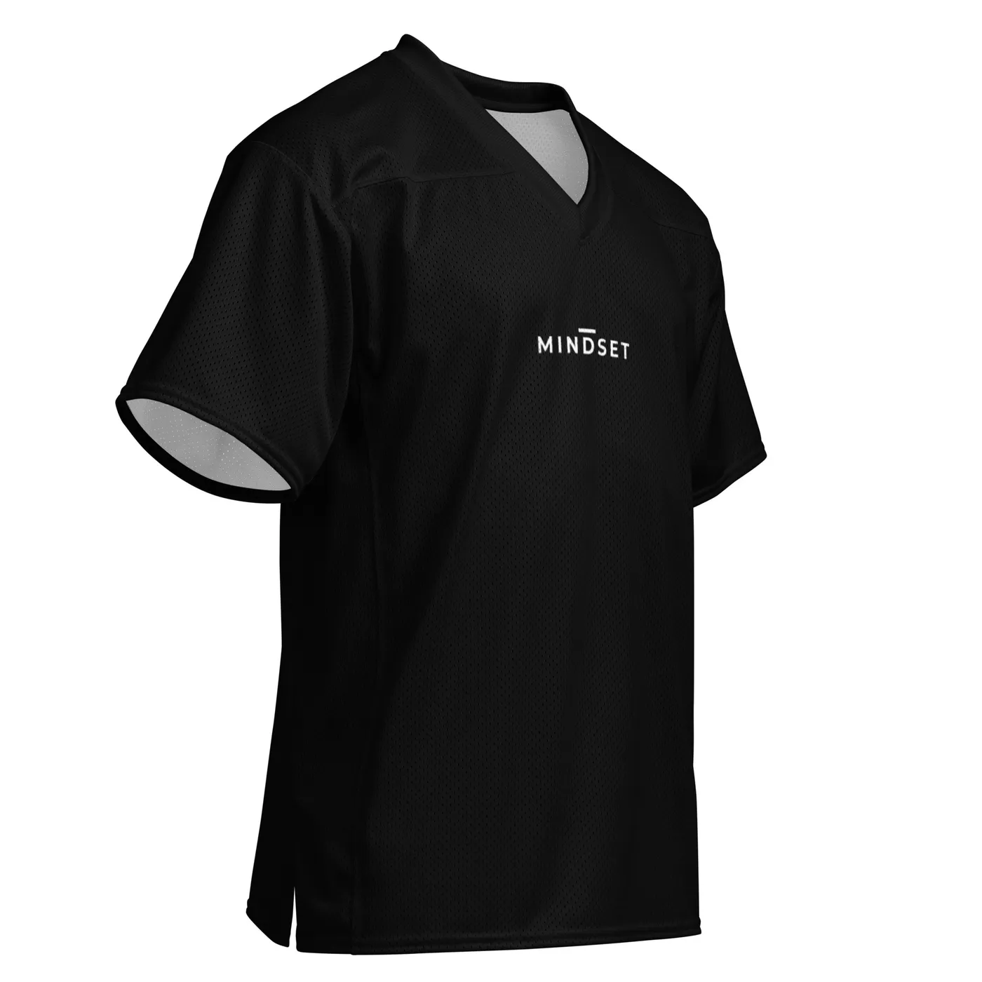 FOOTBALL JERSEY, MINDSET, BLACK