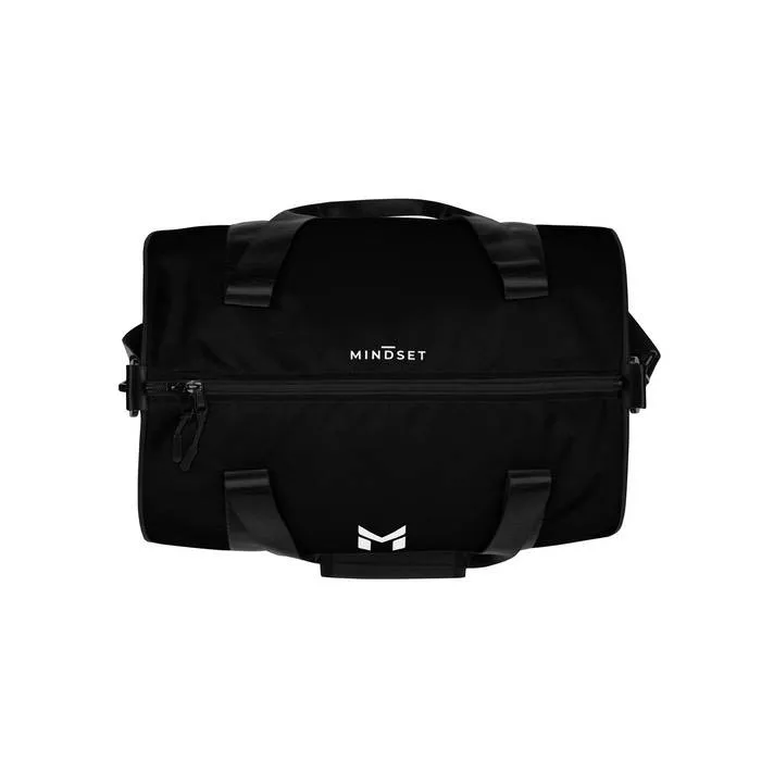 GYM BAG, EMBLEM, BLACK