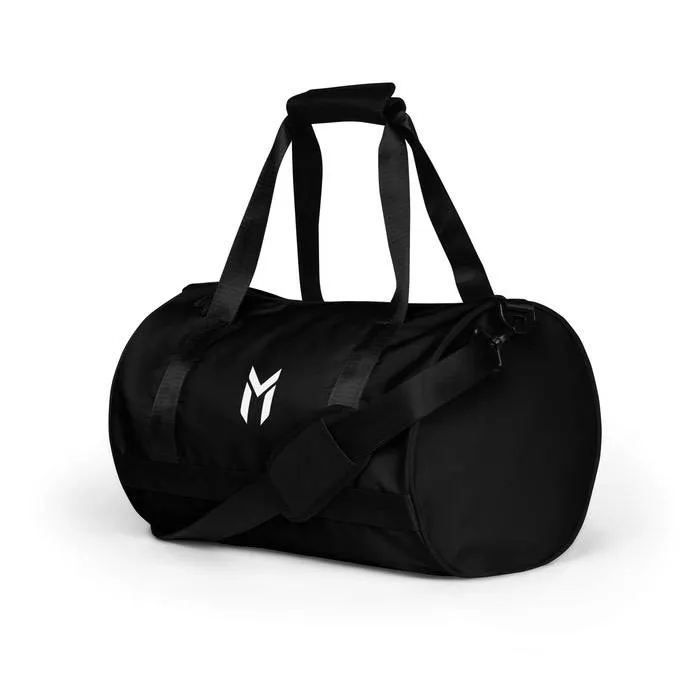 GYM BAG, EMBLEM, BLACK