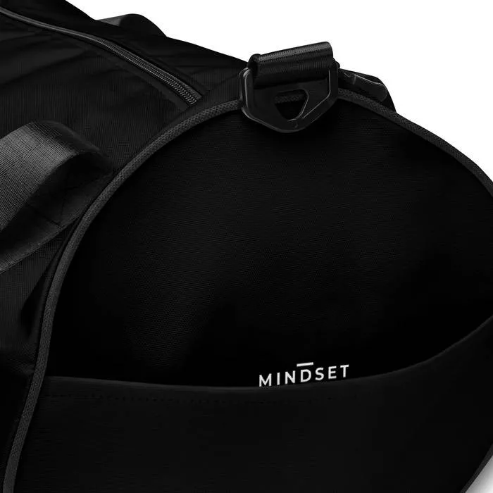 GYM BAG, EMBLEM, BLACK