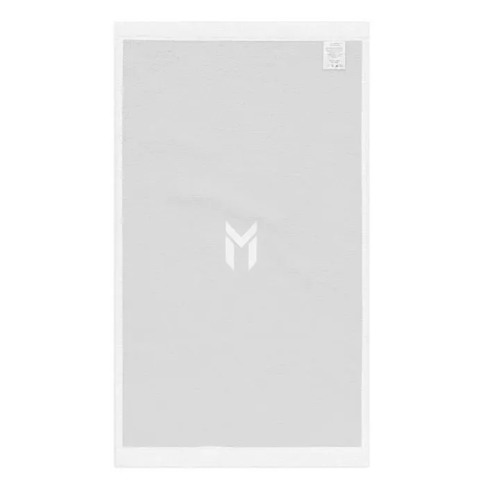 GYM TOWEL, EMBLEM, BLACK