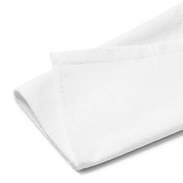 GYM TOWEL, MINDSET, WHITE