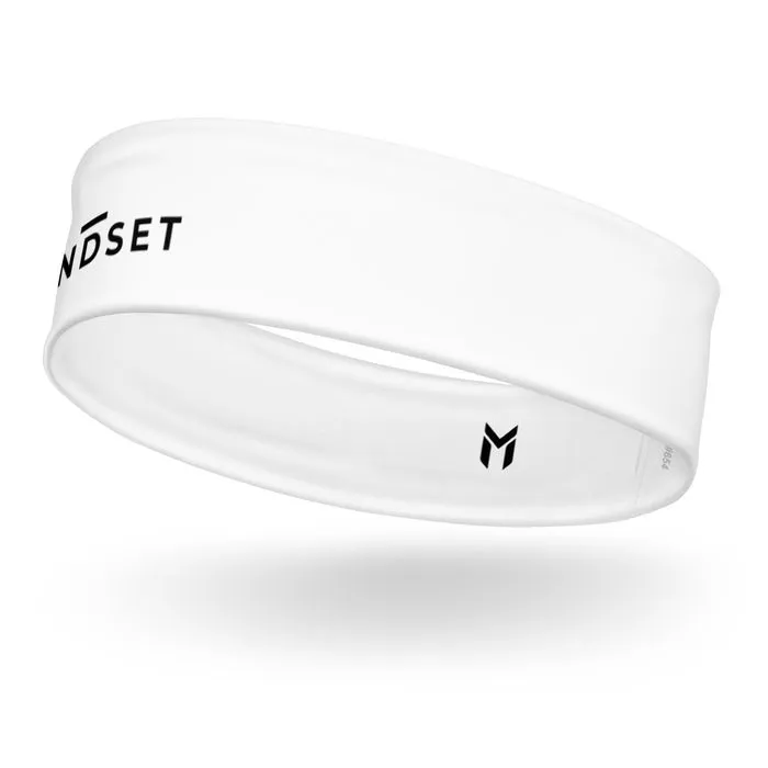 HEADBAND, MINDSET, WHITE