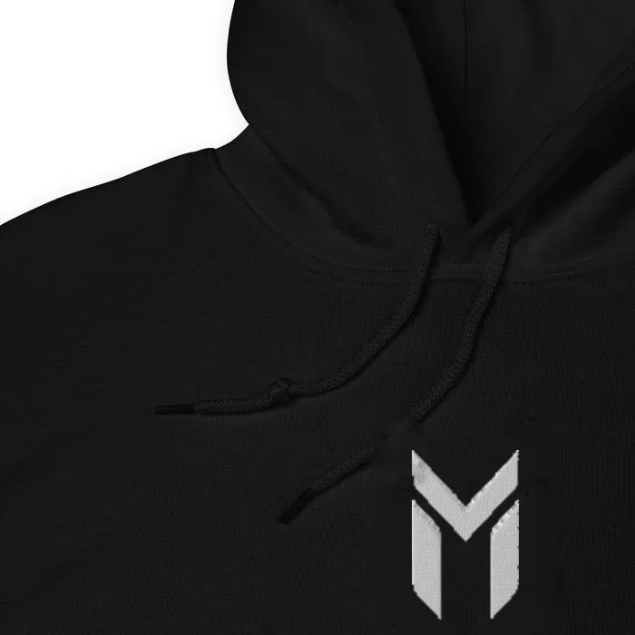 HEAVY HOODIE, EMBLEM, BLACK