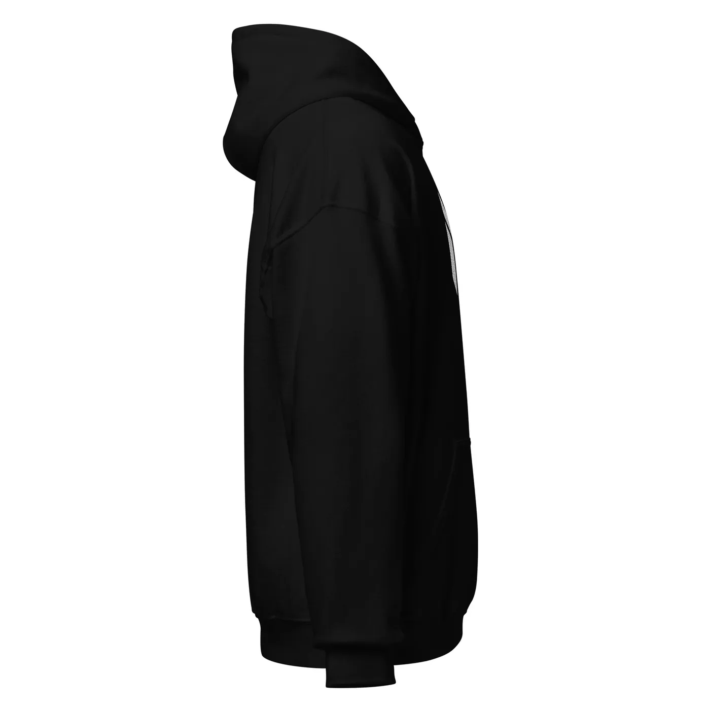 HEAVY HOODIE, EMBLEM, BLACK