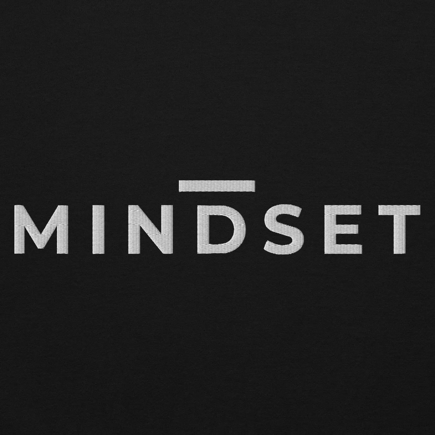 HEAVY HOODIE, MINDSET, BLACK