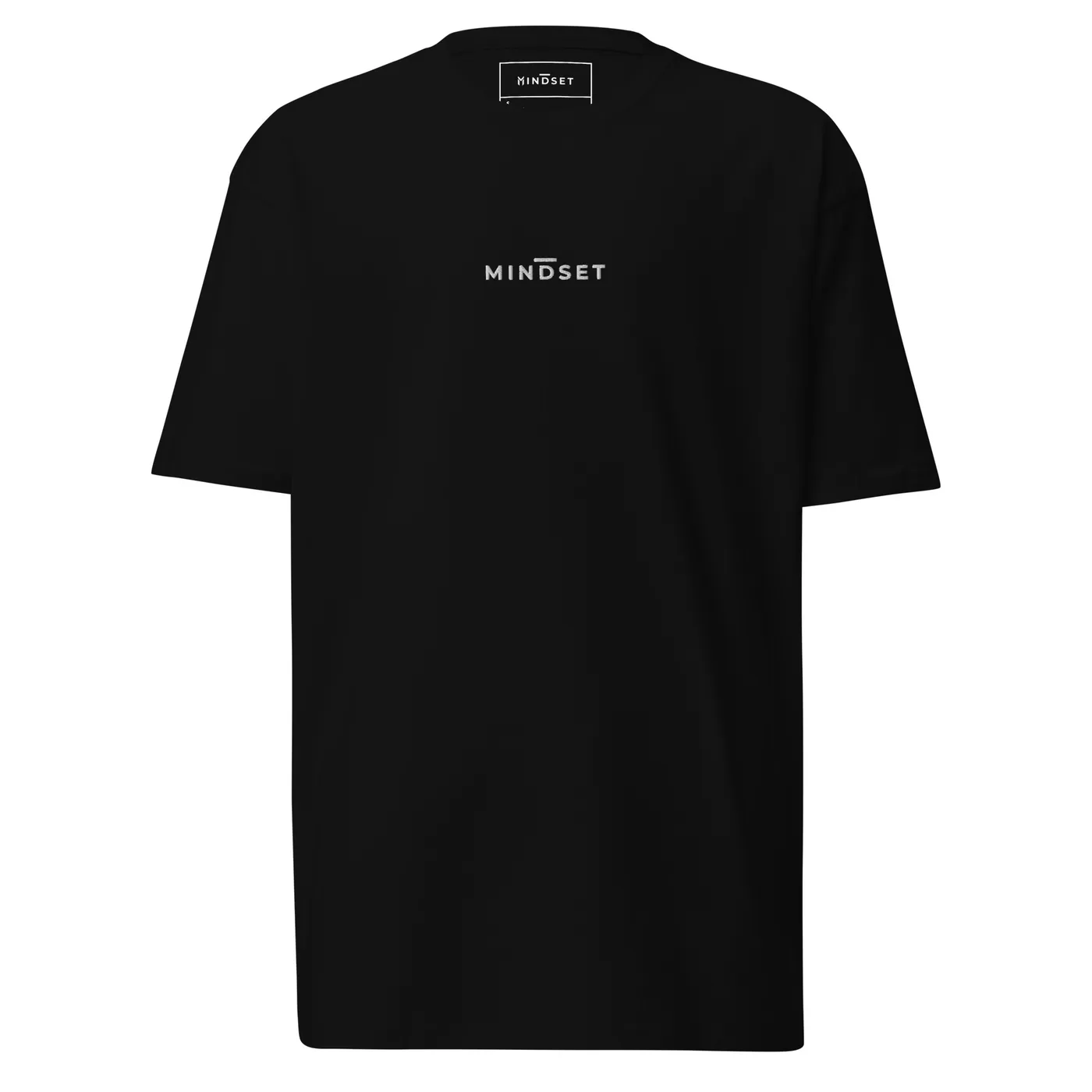 HEAVYWEIGHT TEE, MINDSET, BLACK
