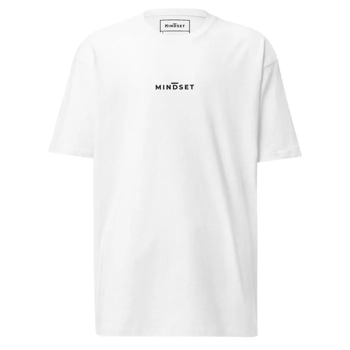 HEAVYWEIGHT TEE, MINDSET, WHITE