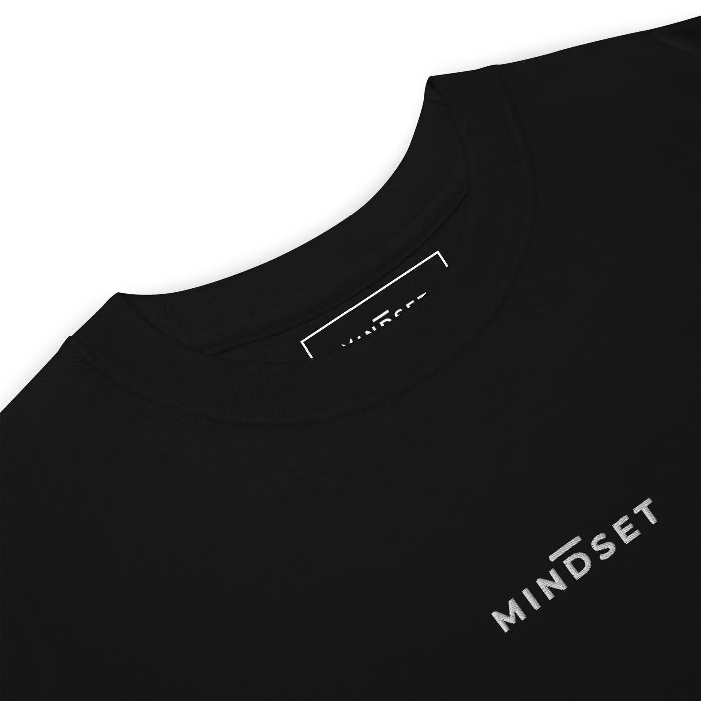 HEAVYWEIGHT TEE, MINDSET, BLACK