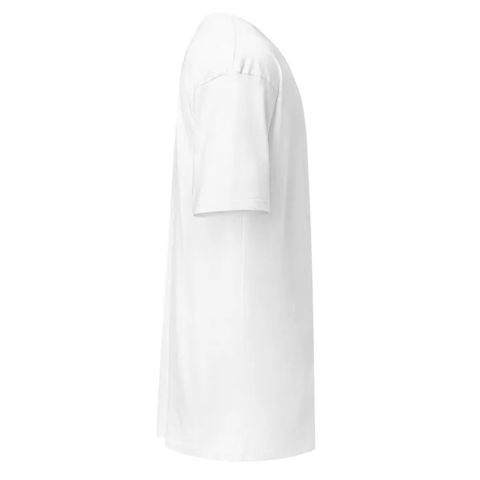HEAVYWEIGHT TEE, EMBLEM, WHITE