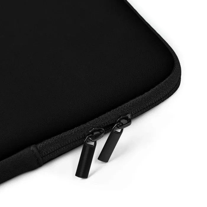 LAPTOP SLEEVE, EMBLEM, BLACK