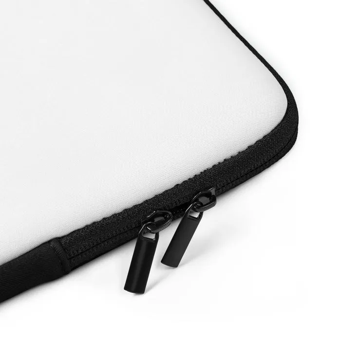 LAPTOP SLEEVE, EMBLEM, WHITE