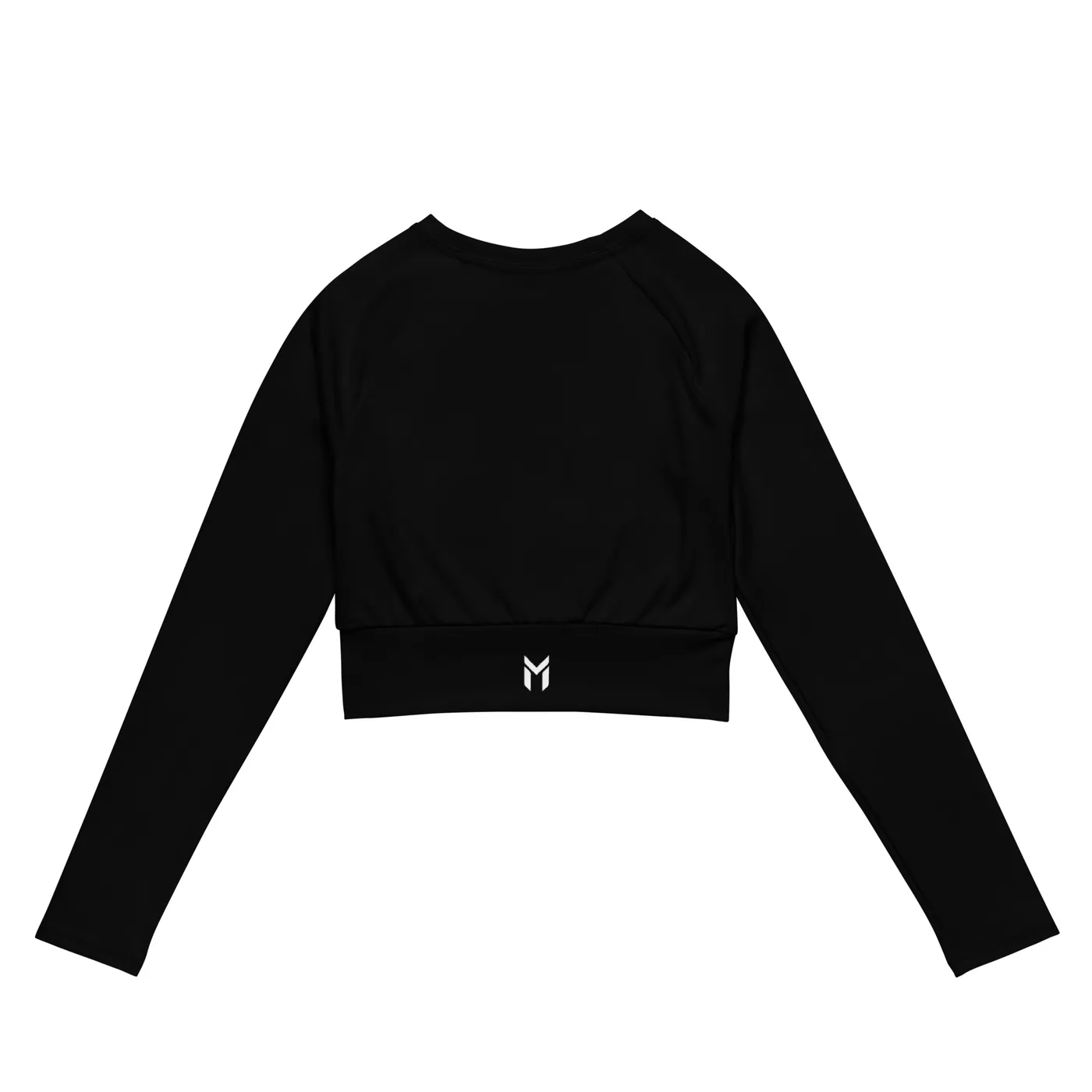 LONG SLEEVE CROP, MINDSET, BLACK