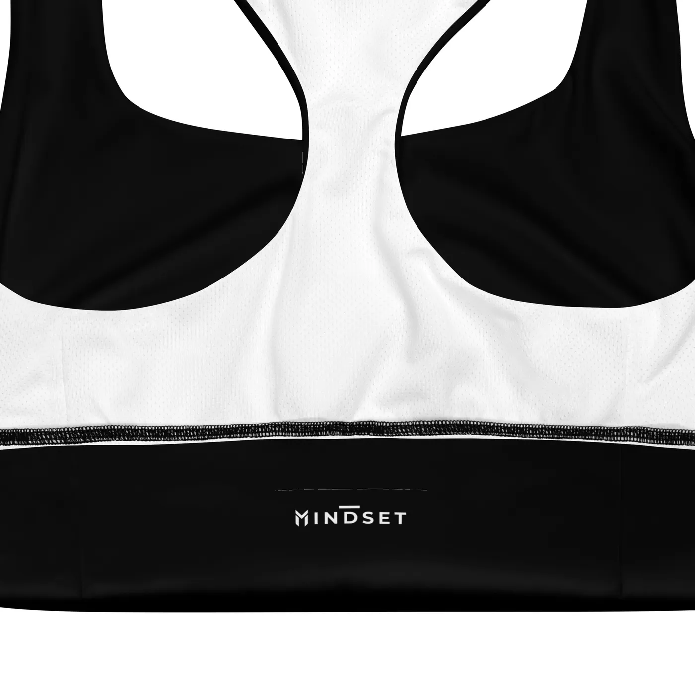 LONGLINE BRA, BLACK
