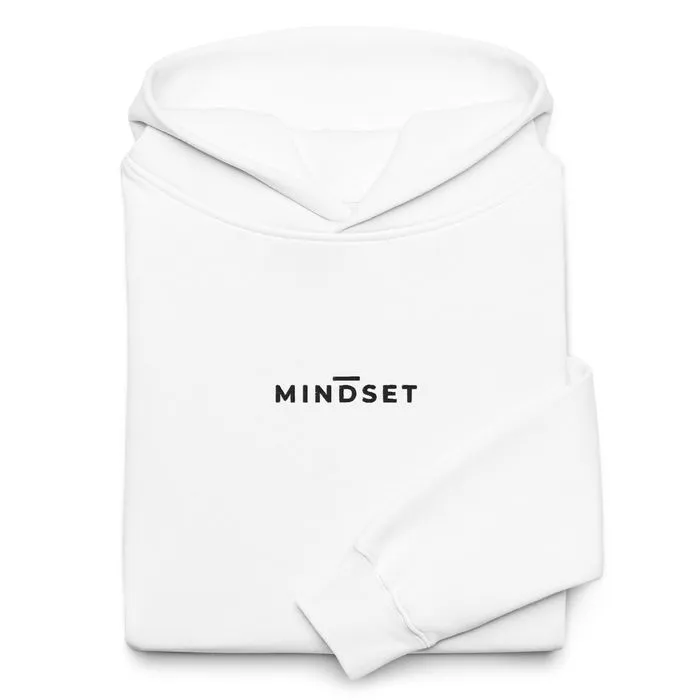 OVERSIZED HOODIE, MINDSET, WHITE