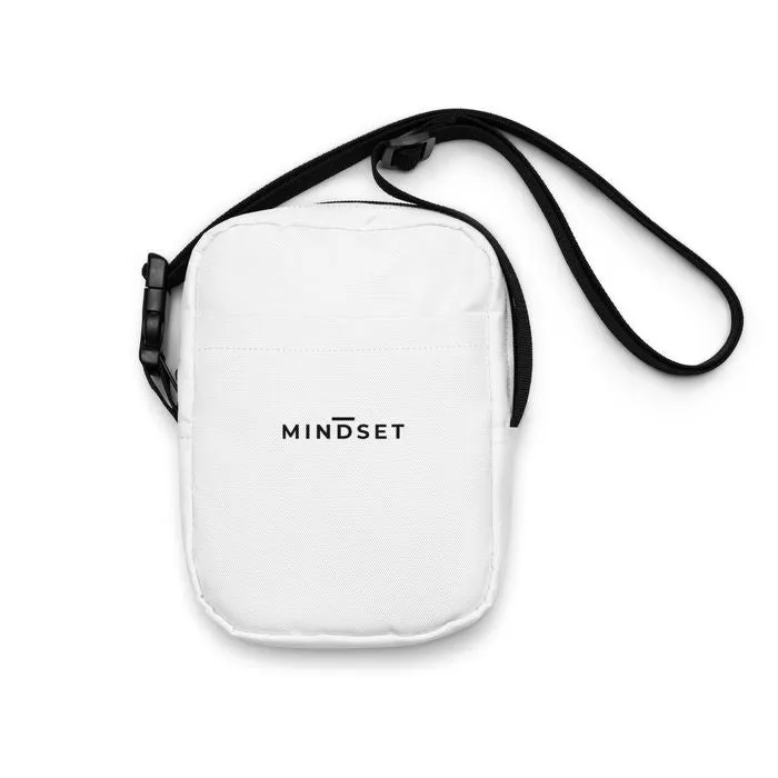 SHOULDER BAG, MINDSET, WHITE