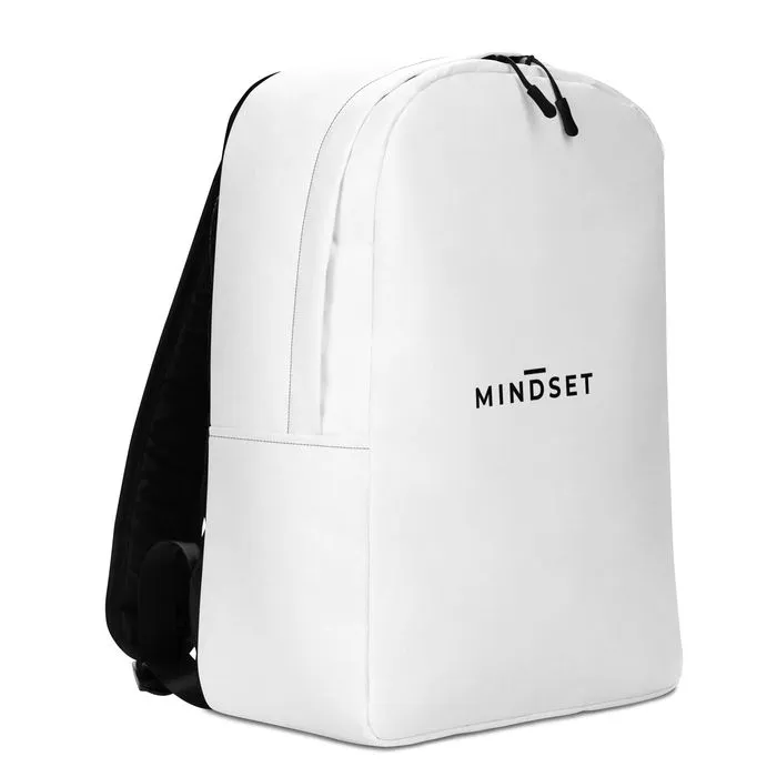 MINIMALIST BACKPACK, MINDSET, WHITE