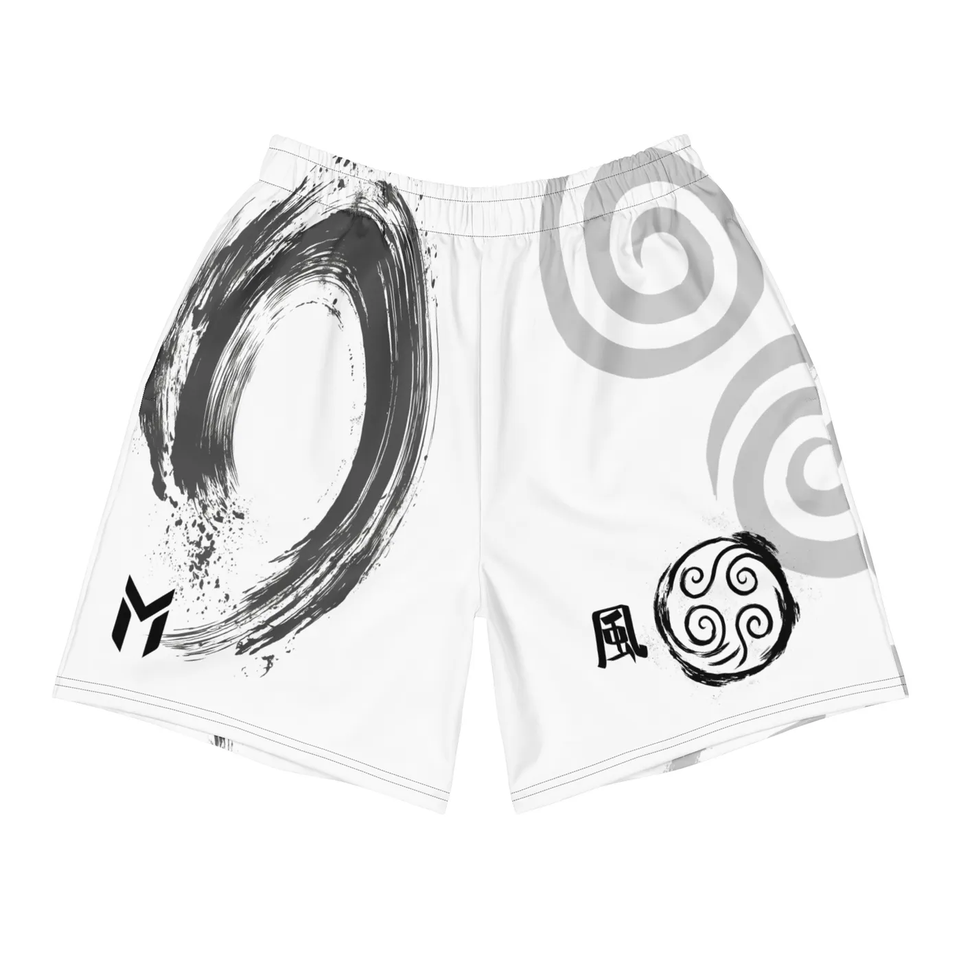 MMA SHORTS | ELEMENTS, AIR-WHITE, WHITE